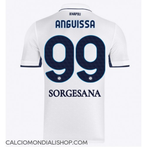 Maglie da calcio SSC Napoli Frank Anguissa #99 Seconda Maglia 2024-25 Manica Corta